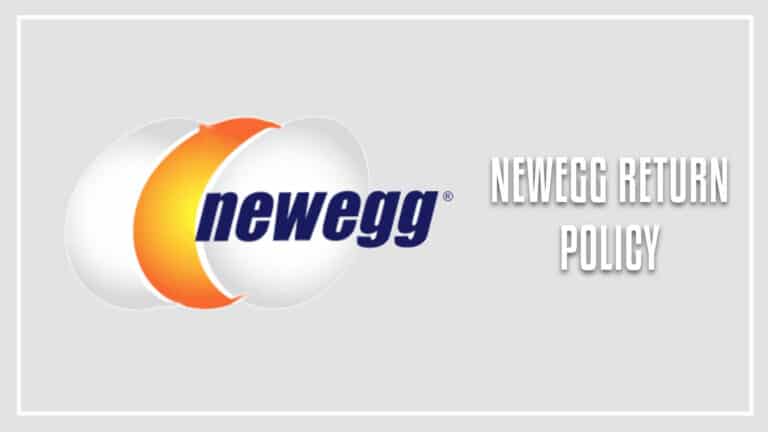 Newegg Return Policy