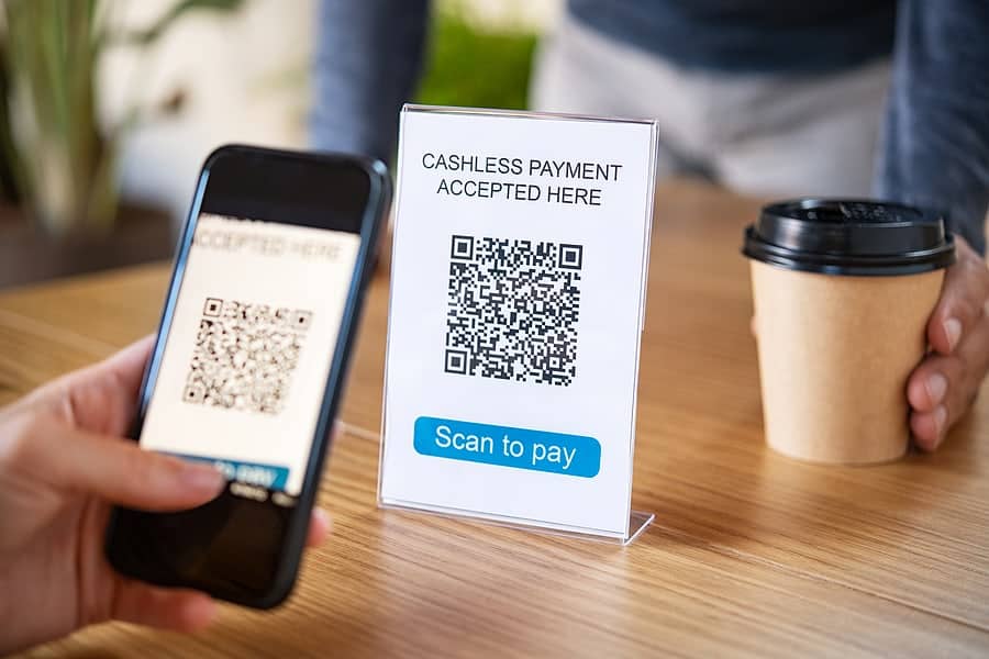 what fast food places accept venmo qr code