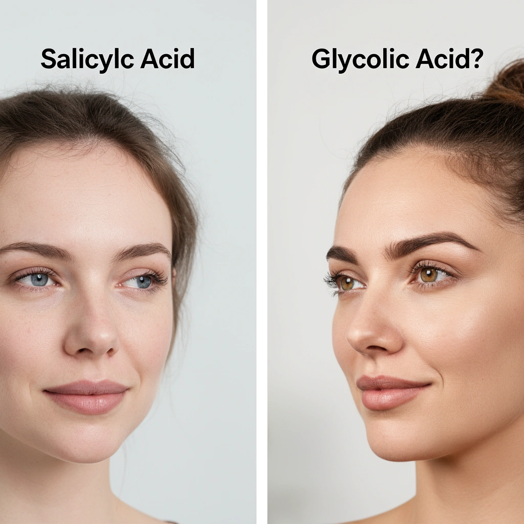 Acid for Skin - Salicylic Acid vs Glycolic Acid