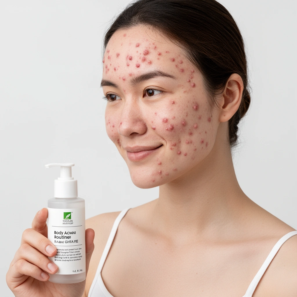 Acne Cleanser Routine - Body Acne Care Routine