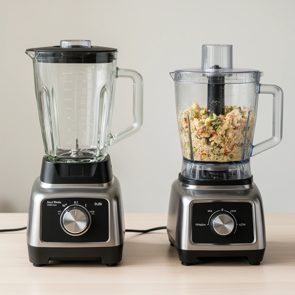 Blender - Blender vs Food Processor
