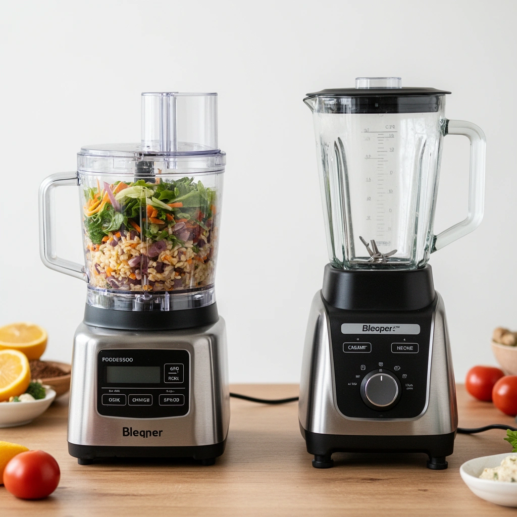 Blending vs Processing - Food Processor vs Blender