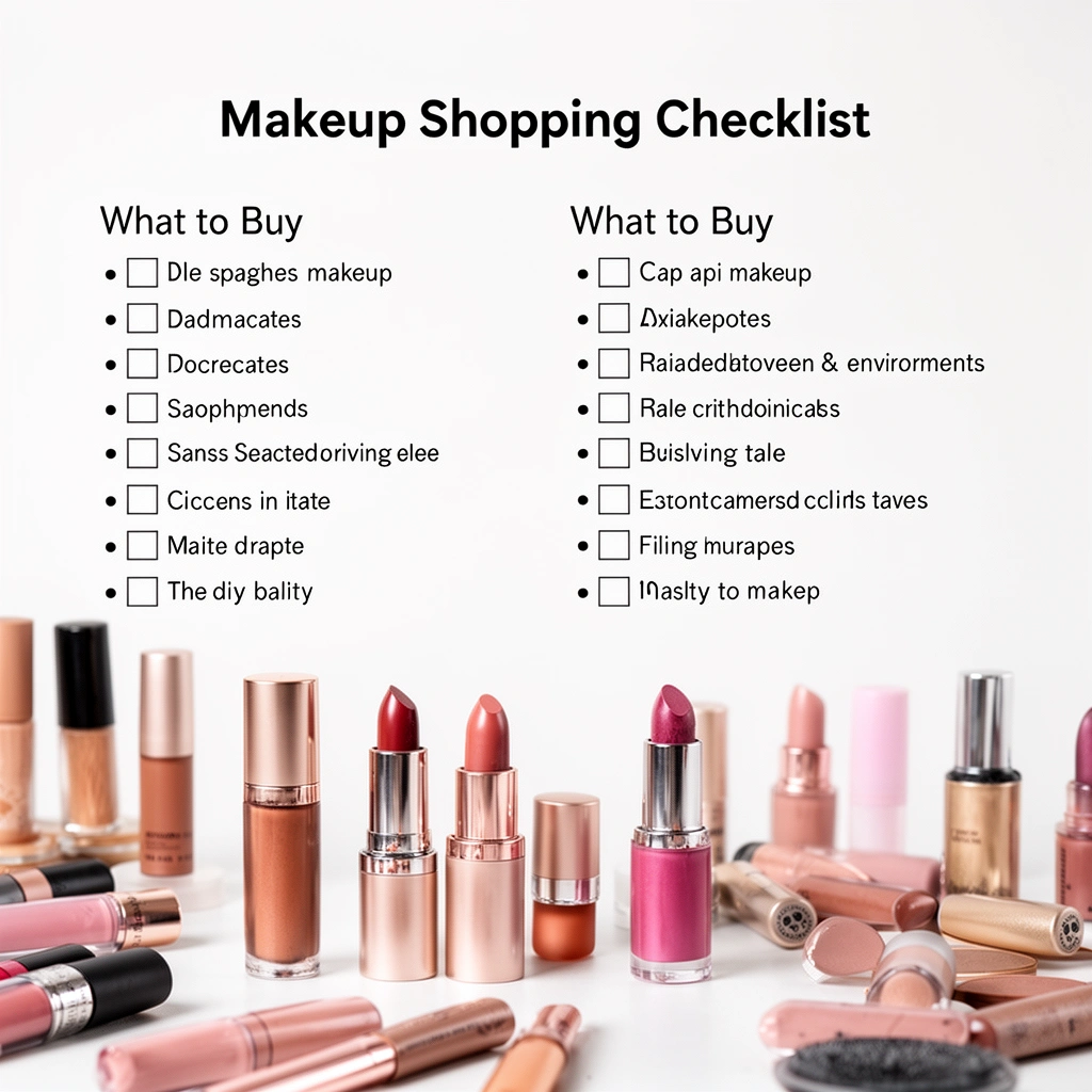 Build Your Basics - Makeup Shopping Checklist