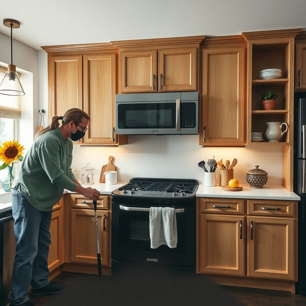 Cause of Stickiness - How to Clean Sticky Kitchen Cabinets