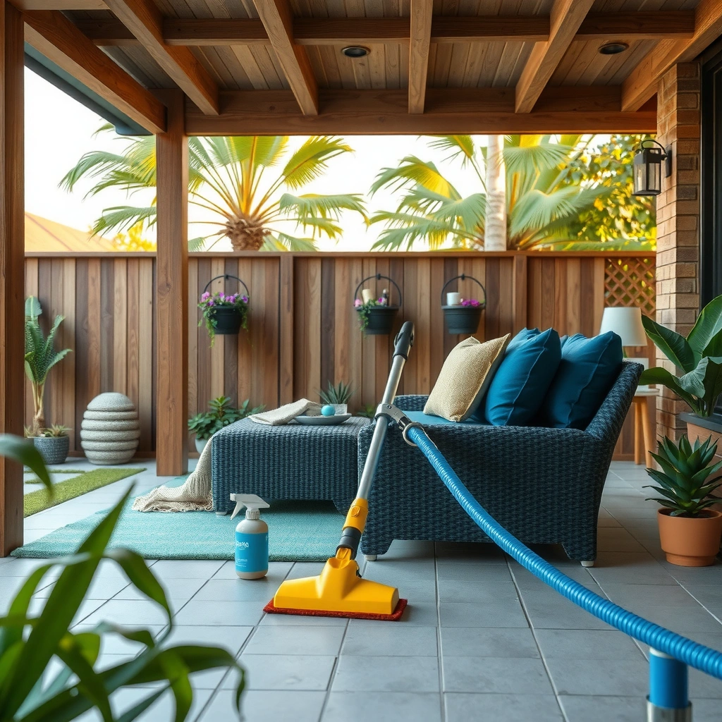 Cleaning Supplies - Patio Cleaning Guide