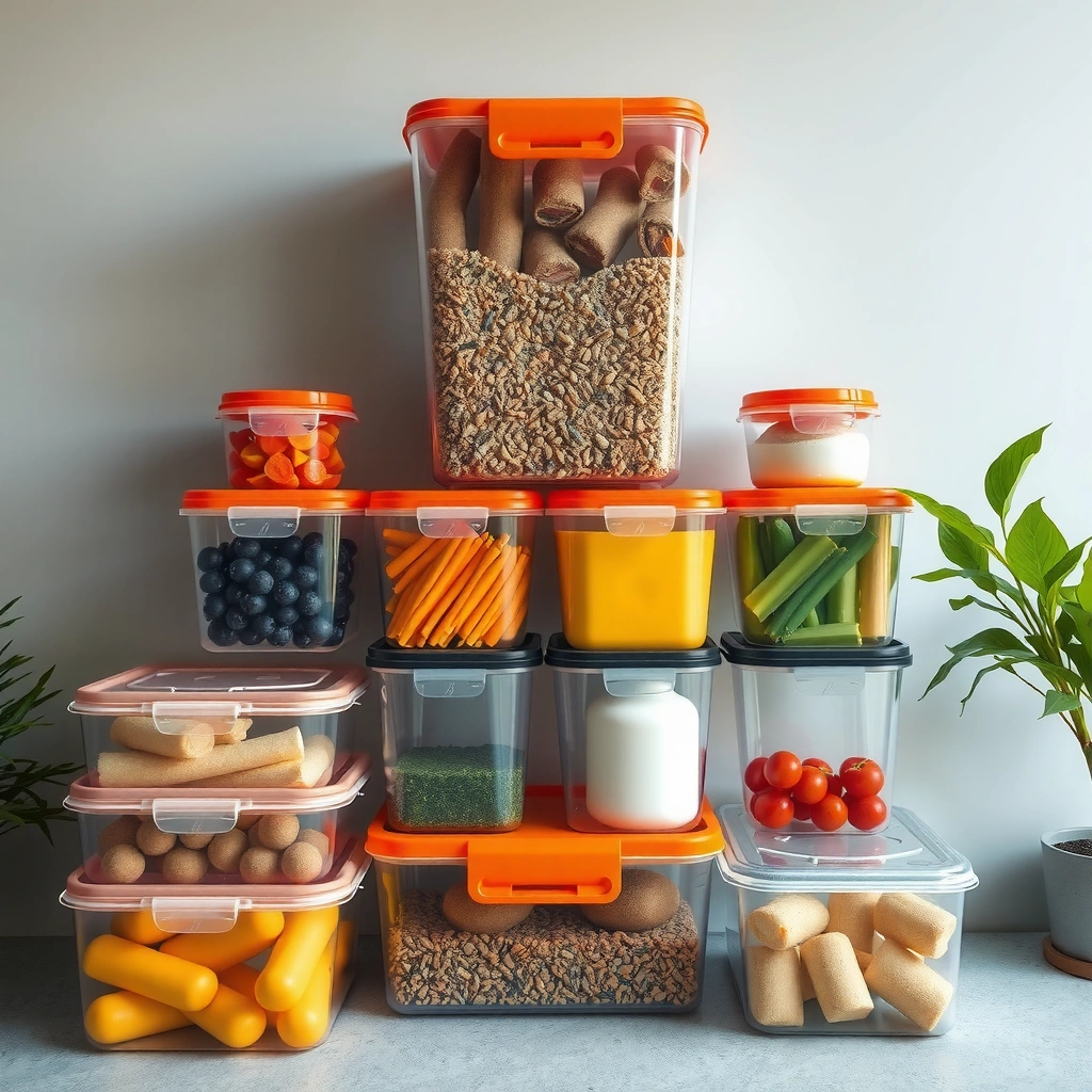 Containers - Food Container Organization