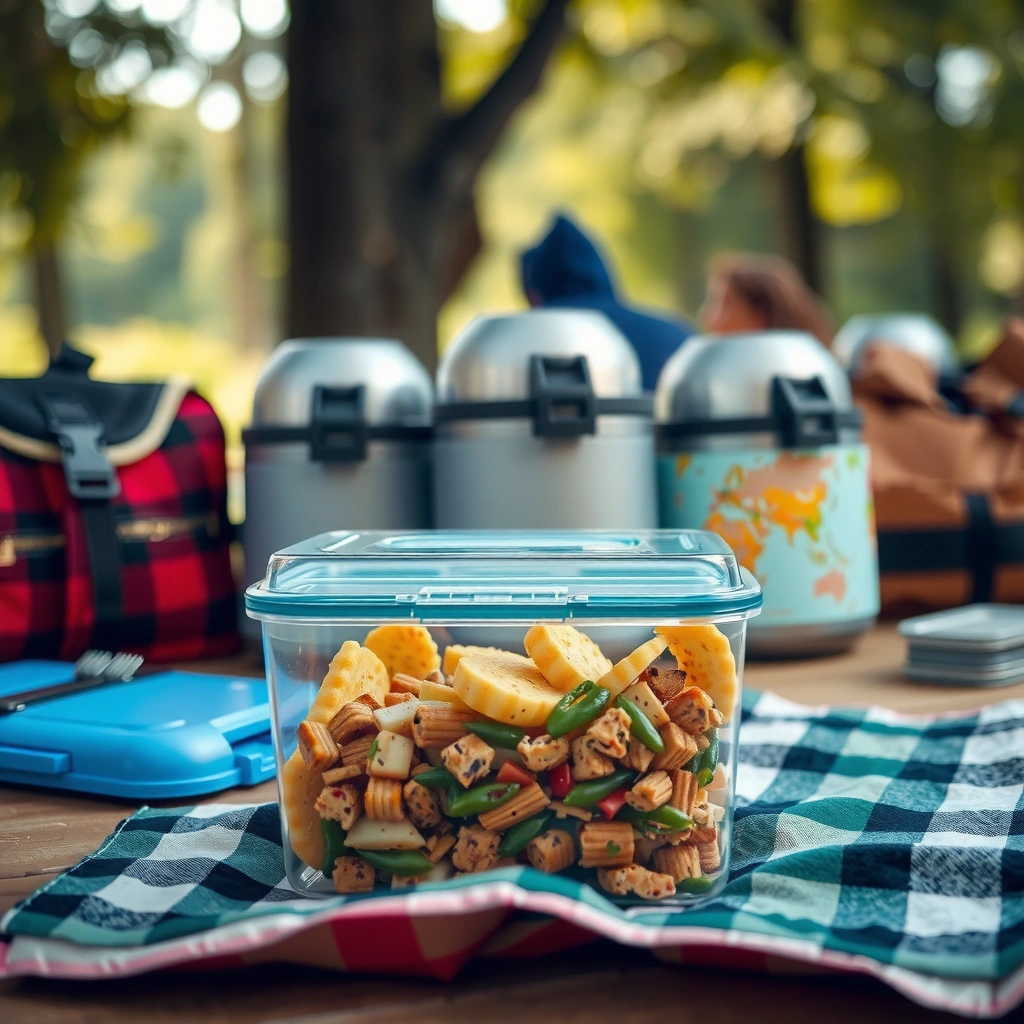 Containers and Insulation - Picnic Food Storage