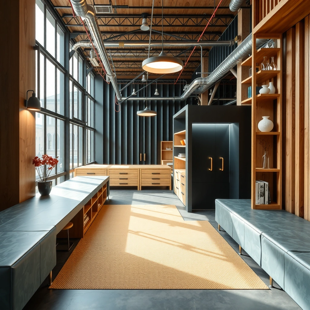 Core Industrial Materials - Industrial Interior Design Ideas