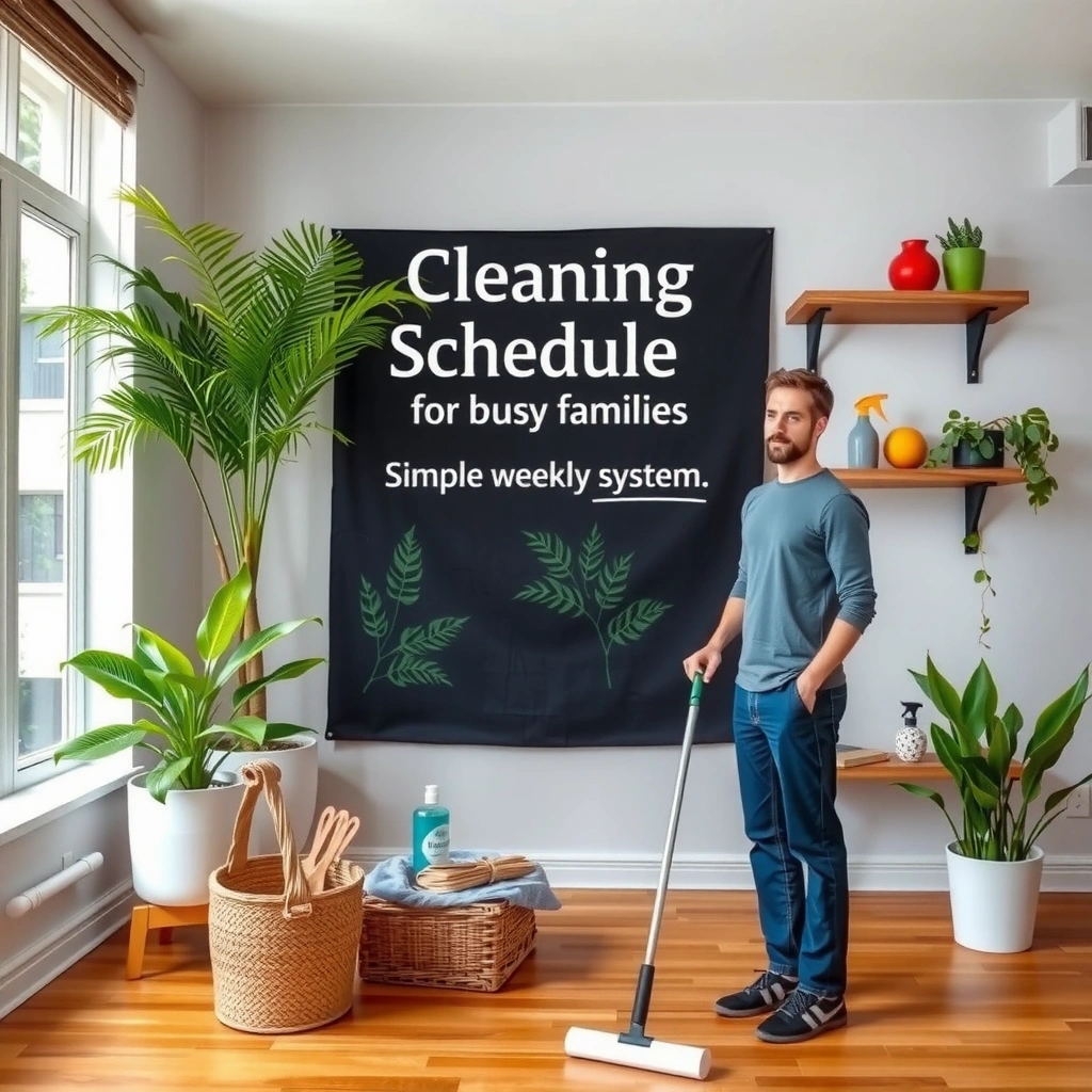 Daily Reset - Best Cleaning Schedule for Busy Families