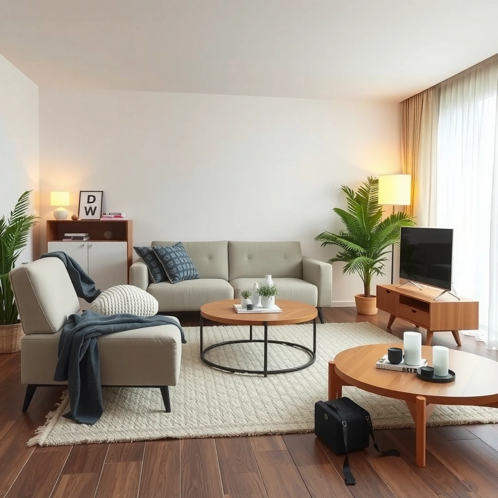 Declutter First - Living Room Organization Ideas