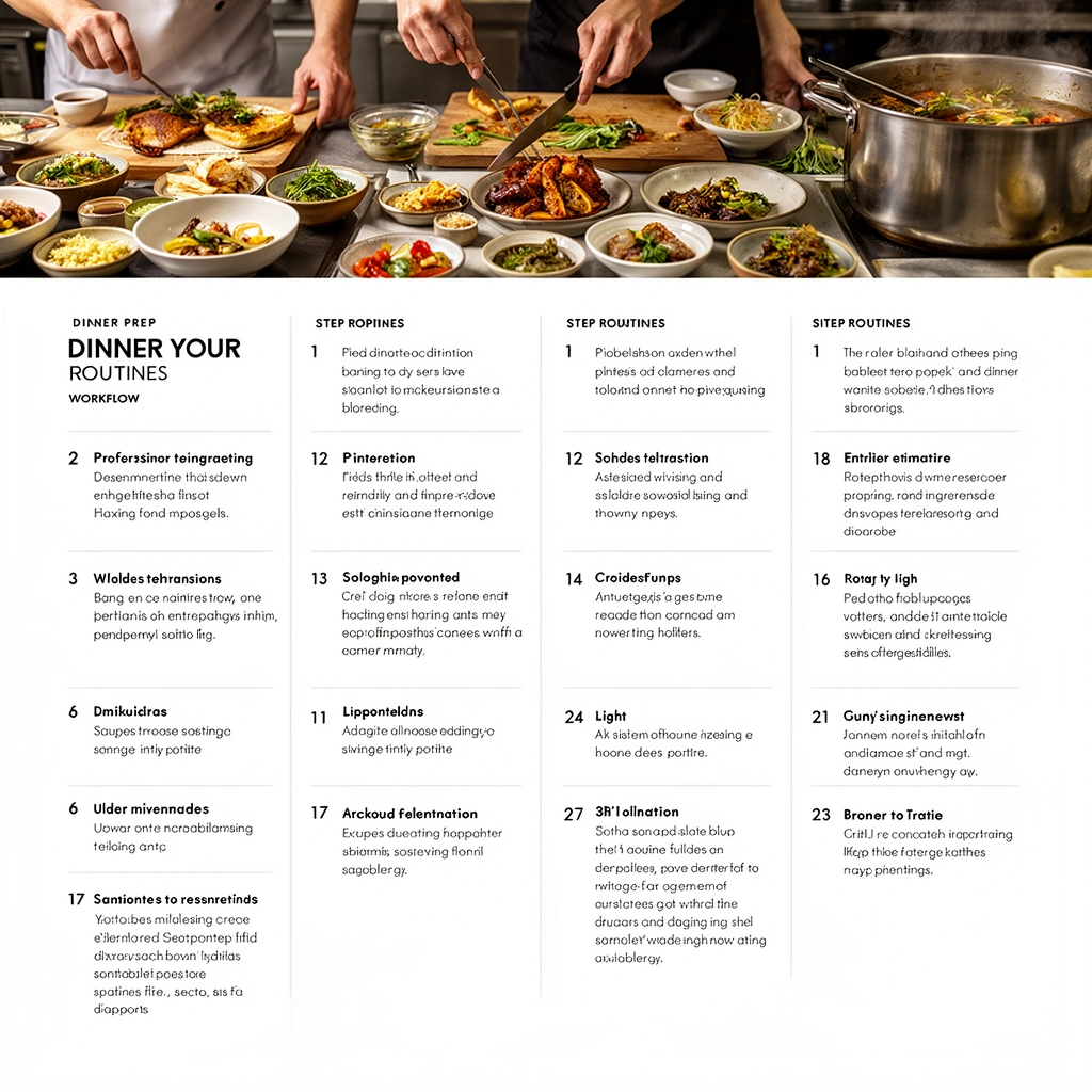 Dinner Planning - Dinner Prep Workflow