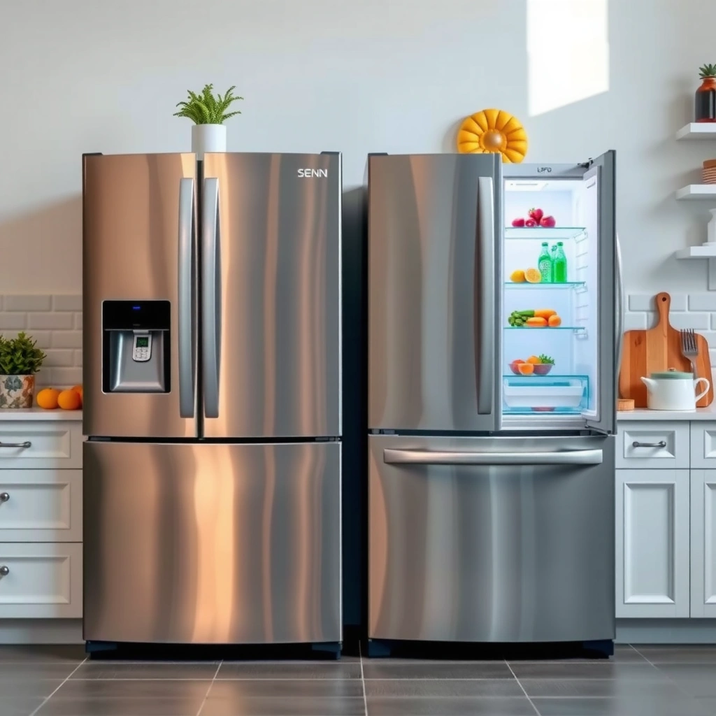 Door Layout - French Door vs Side-by-Side Refrigerator