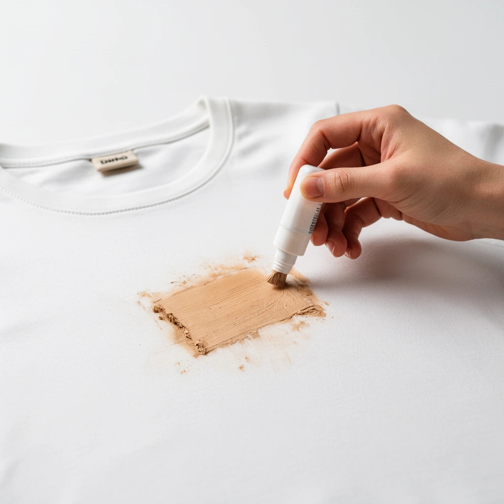Fabric and Stain Type - Removing Foundation Stains