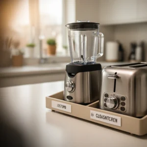 Countertop Appliance Organization: Simple Systems for a Clean Kitchen