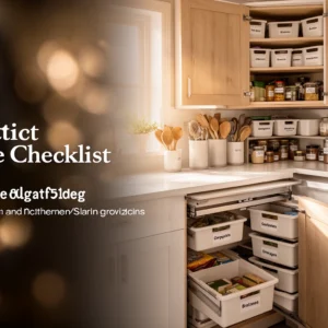 Kitchen Storage Checklist: Quick, Practical Steps for Every Space