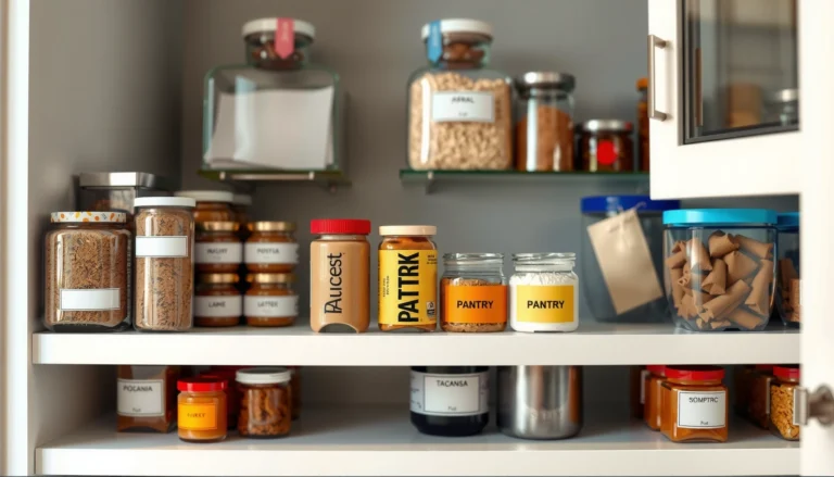 Best Pantry Labels: Clear, Durable Options for Organized Storage