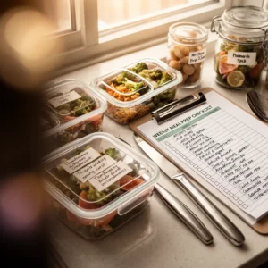 Weekly Meal Prep Checklist: Simple, Repeatable Plan
