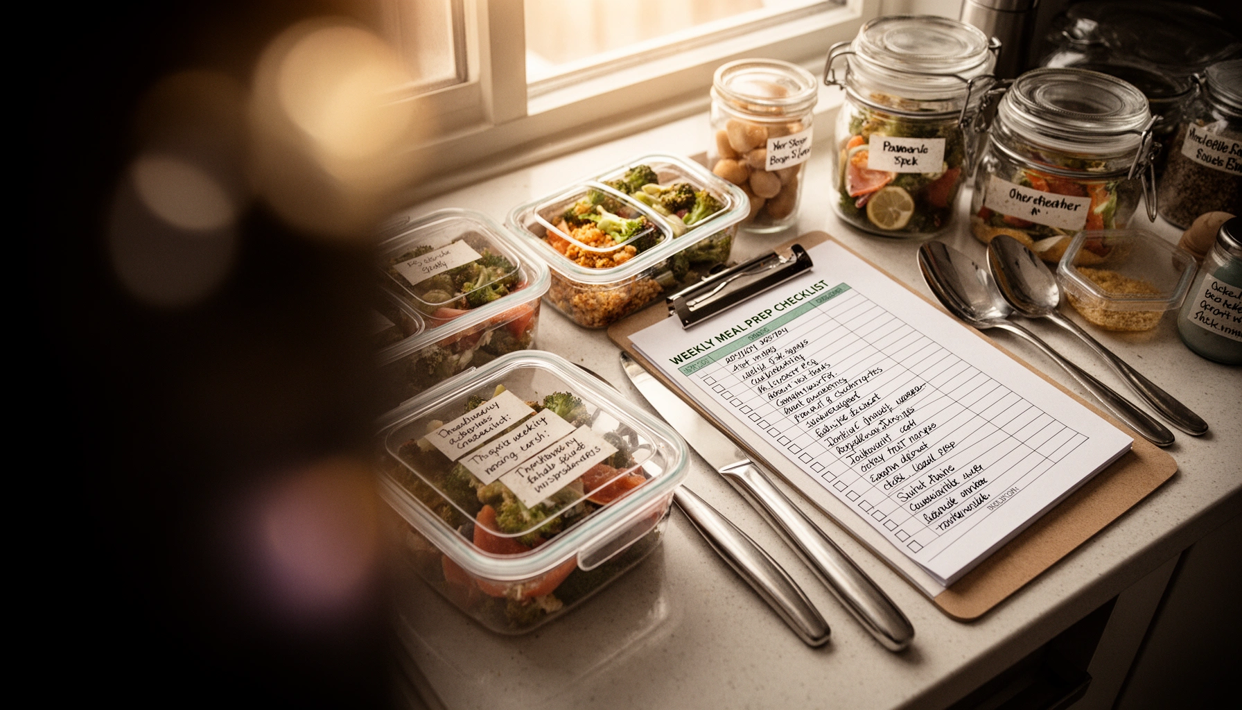 Weekly Meal Prep Checklist: Simple, Repeatable Plan