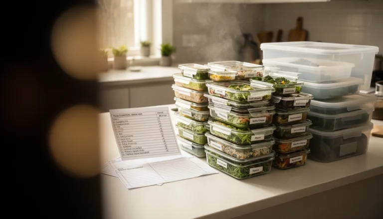 Healthy Meal Prep Organization: Simple Systems for Planning and Storage