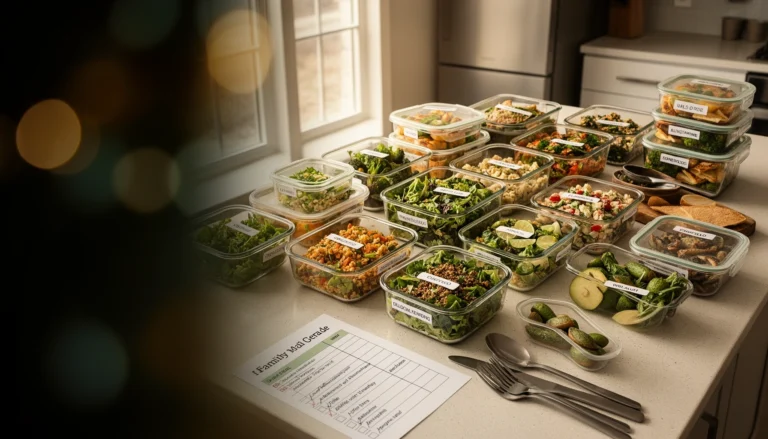 Family Meal Prep Tips: Save Time, Eat Well, Plan Ahead