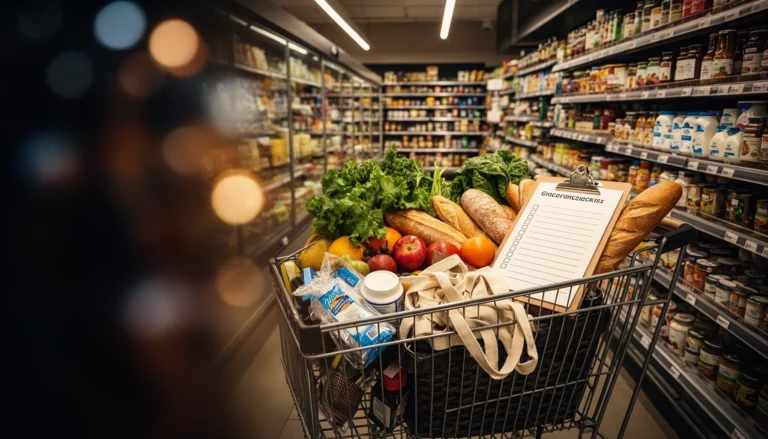 Grocery Shopping Checklist: Essential Items to Remember