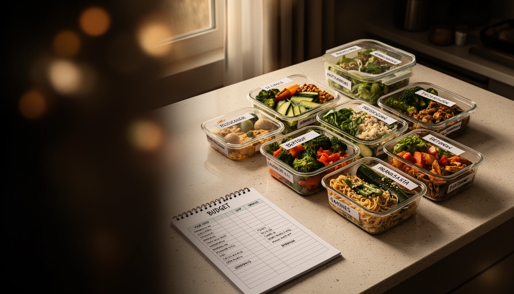 Meal Prep Budget Planner: Plan Affordable, Healthy Meals