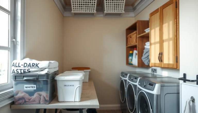 Laundry Room Organization Ideas: Easy Storage and Sorting Tips
