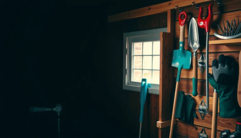Garden Tool Storage Ideas: Organize Tools Neatly and Efficiently