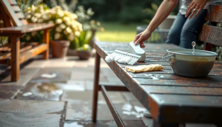 How to Clean Garden Furniture: Simple Steps for a Fresh Look