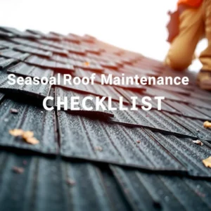 Roof Maintenance Checklist: Seasonal Steps to Keep Your Roof in Shape