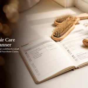Hair Care Weekly Planner: Simple Routine for Healthy Hair