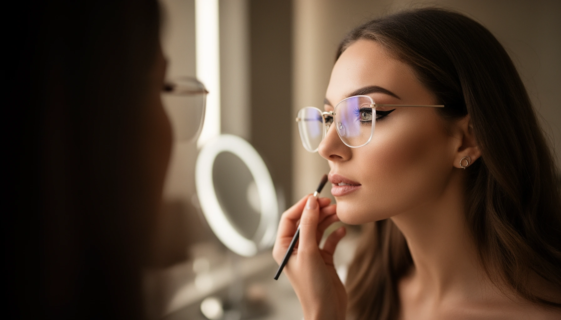 Makeup for Glasses Wearers: Tips to Avoid Smudging and Red Marks