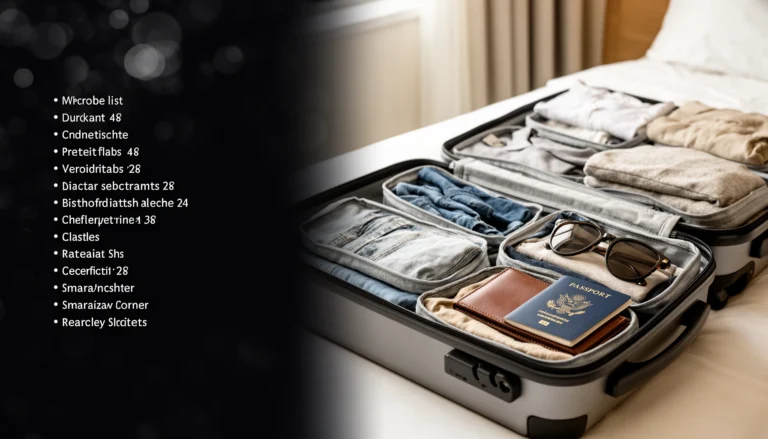 Travel Capsule Wardrobe: Build a Versatile, Space-Saving Packing List