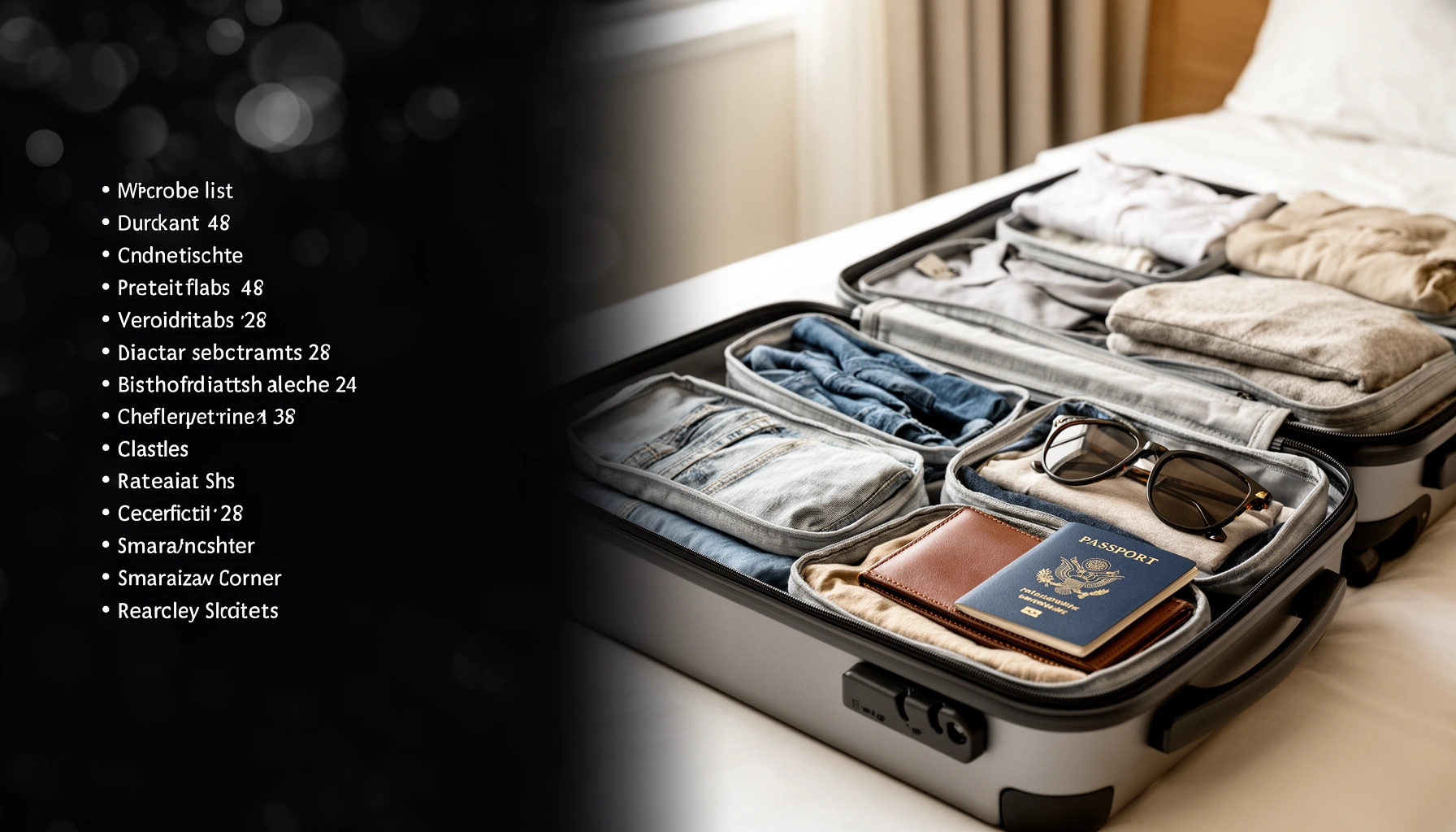 Travel Capsule Wardrobe: Build a Versatile, Space-Saving Packing List