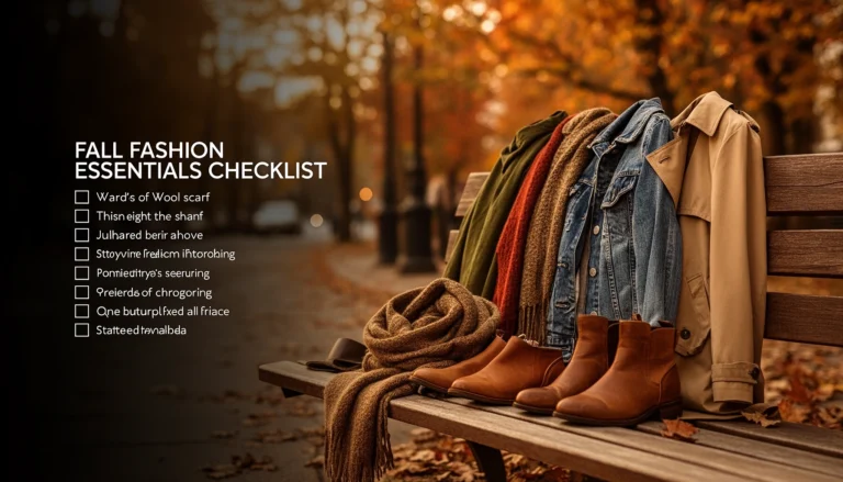 Fall Fashion Checklist: What to Wear and What to Buy