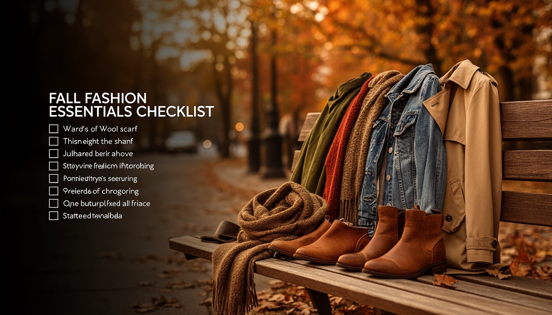 Fall Fashion Checklist: What to Wear and What to Buy