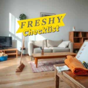 Weekly House Cleaning Checklist: Quick Plan for a Fresh Home