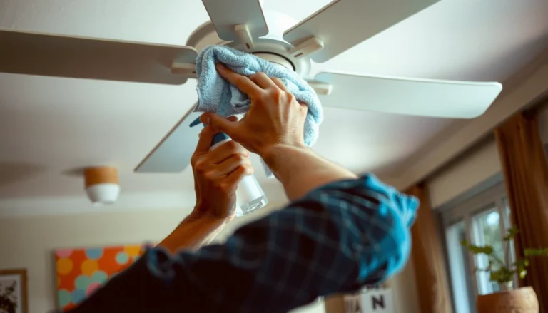 How to Clean Ceiling Fans: Easy Step-by-Step Guide