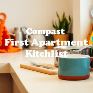First Apartment Kitchen Checklist: Everything You Need to Get Started