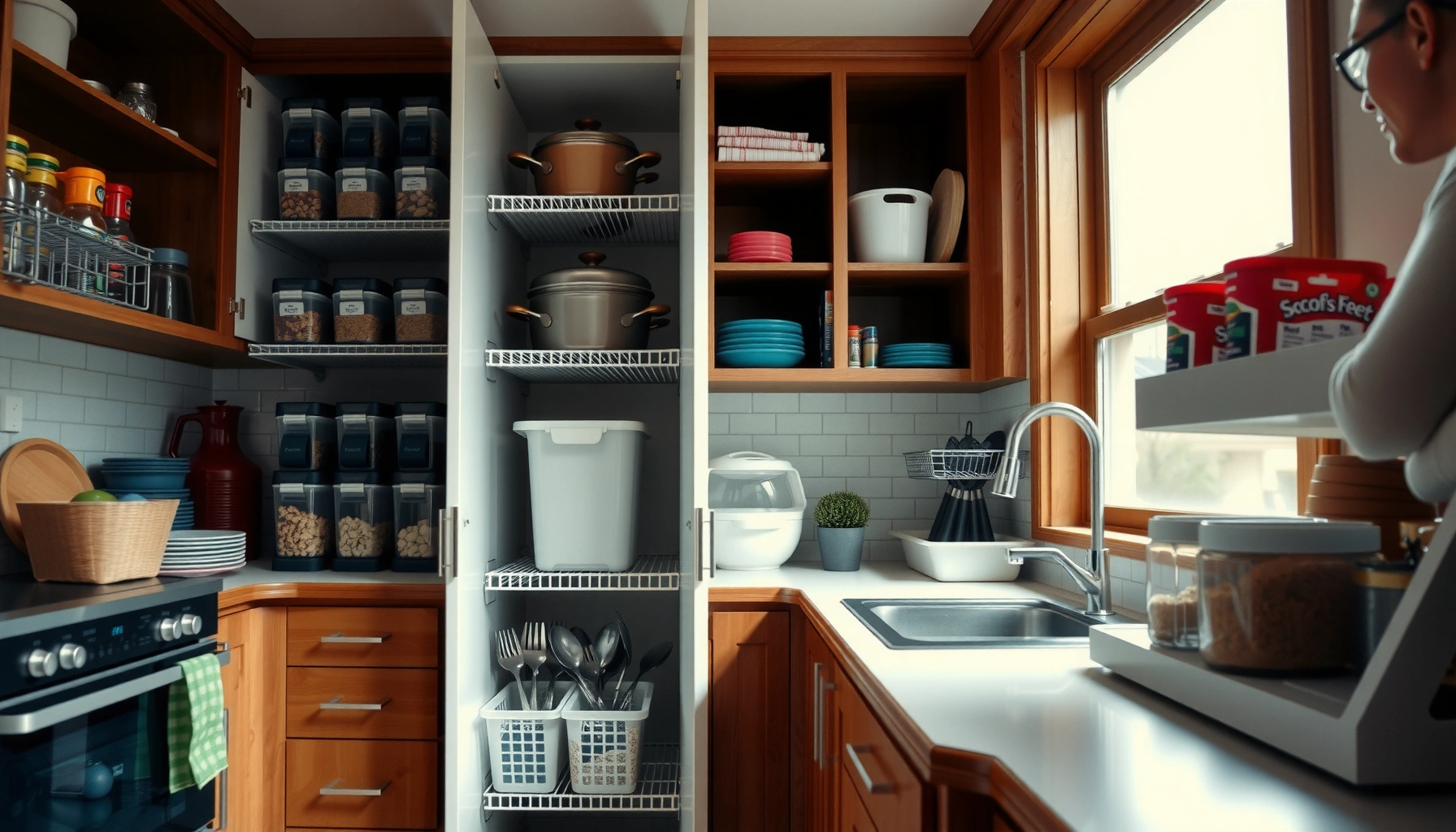 Large Kitchen Organization Tips: Practical Ideas for Maximum Storage