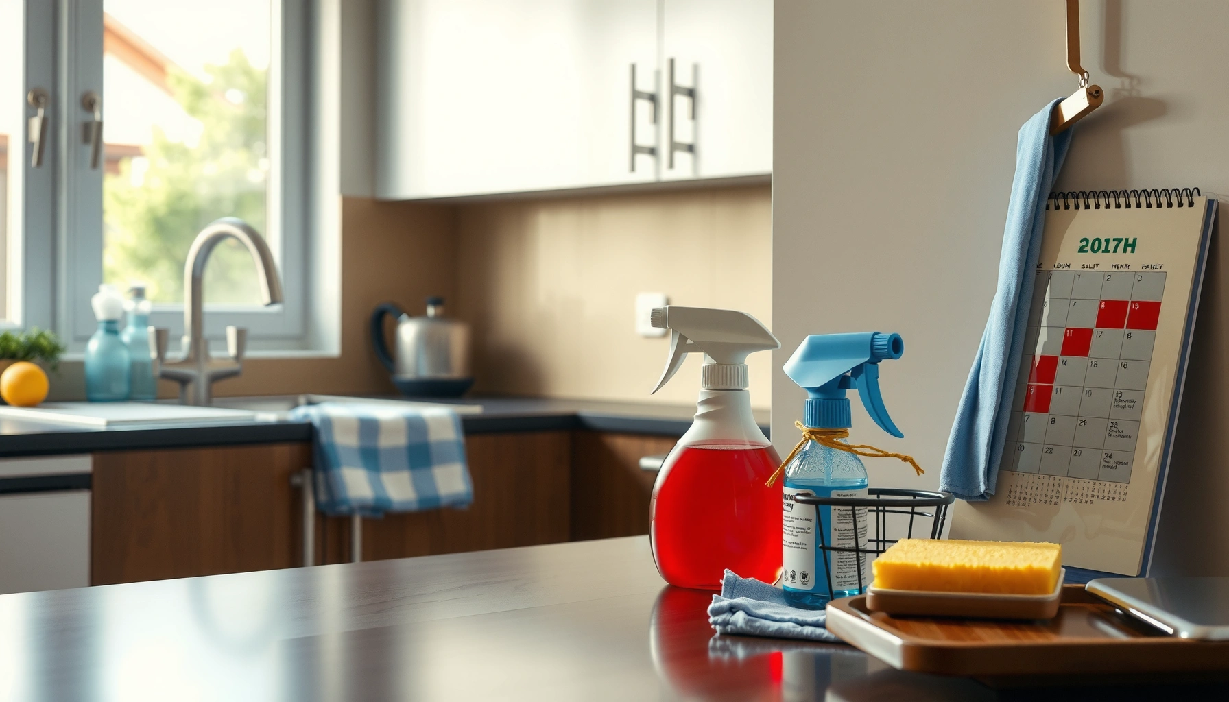 Kitchen Maintenance Calendar: Simple Monthly and Seasonal Checklist