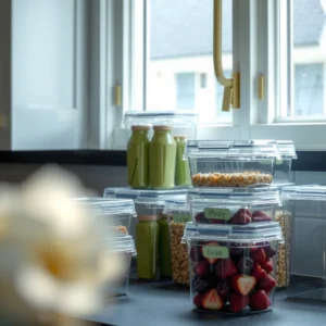 Food Container Organization: Simple System for Easy Access