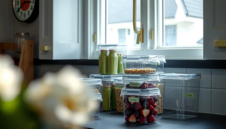 Food Container Organization: Simple System for Easy Access