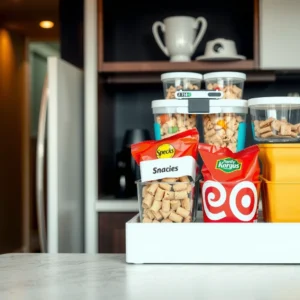 Snack Station Organization: Easy Steps for a Tidy, Accessible Setup
