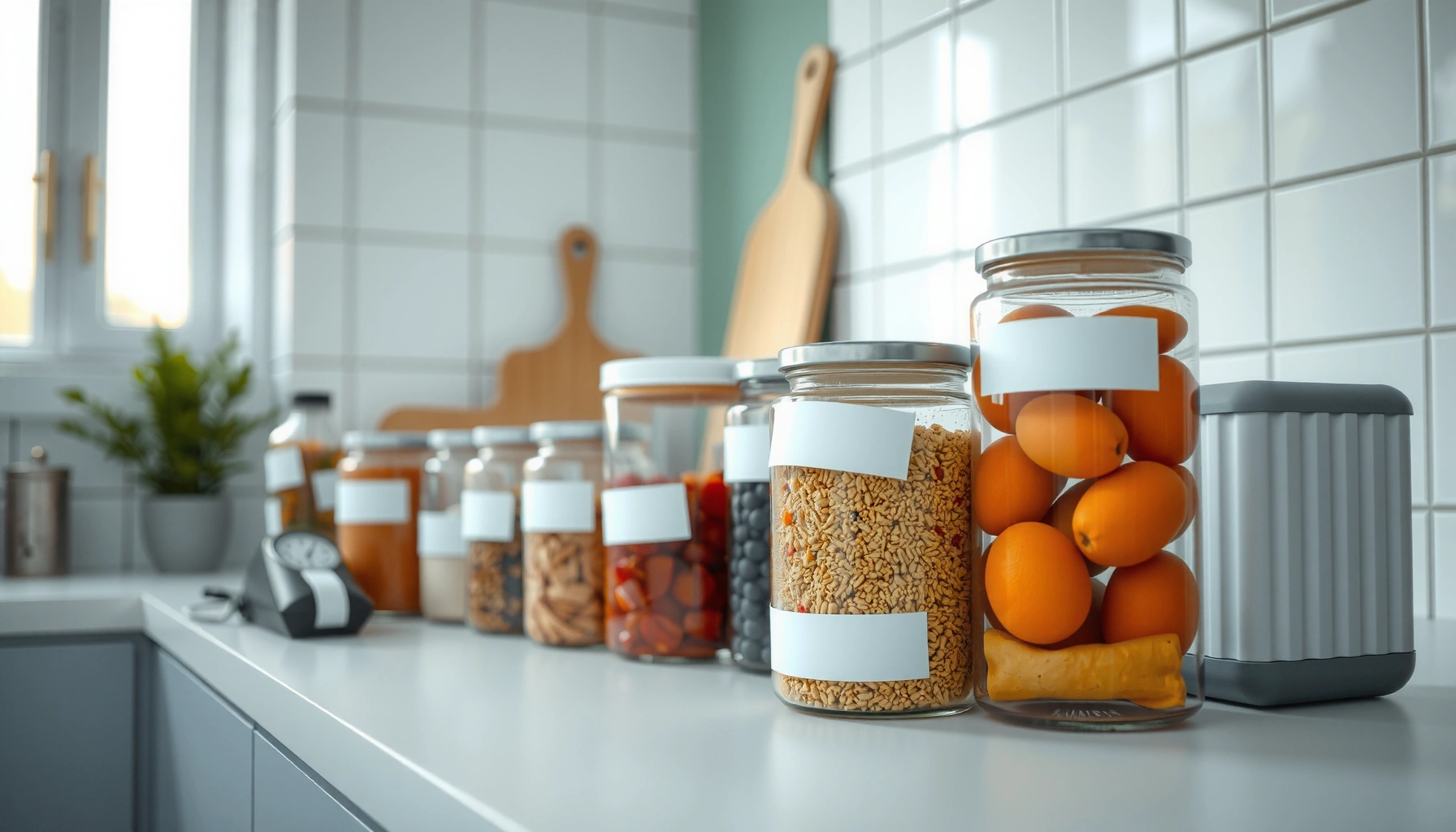 Labeling Kitchen Containers: Simple System for Easy Organization