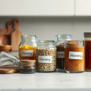 Glass Jar Organization: Simple Steps for a Neat, Organized Space