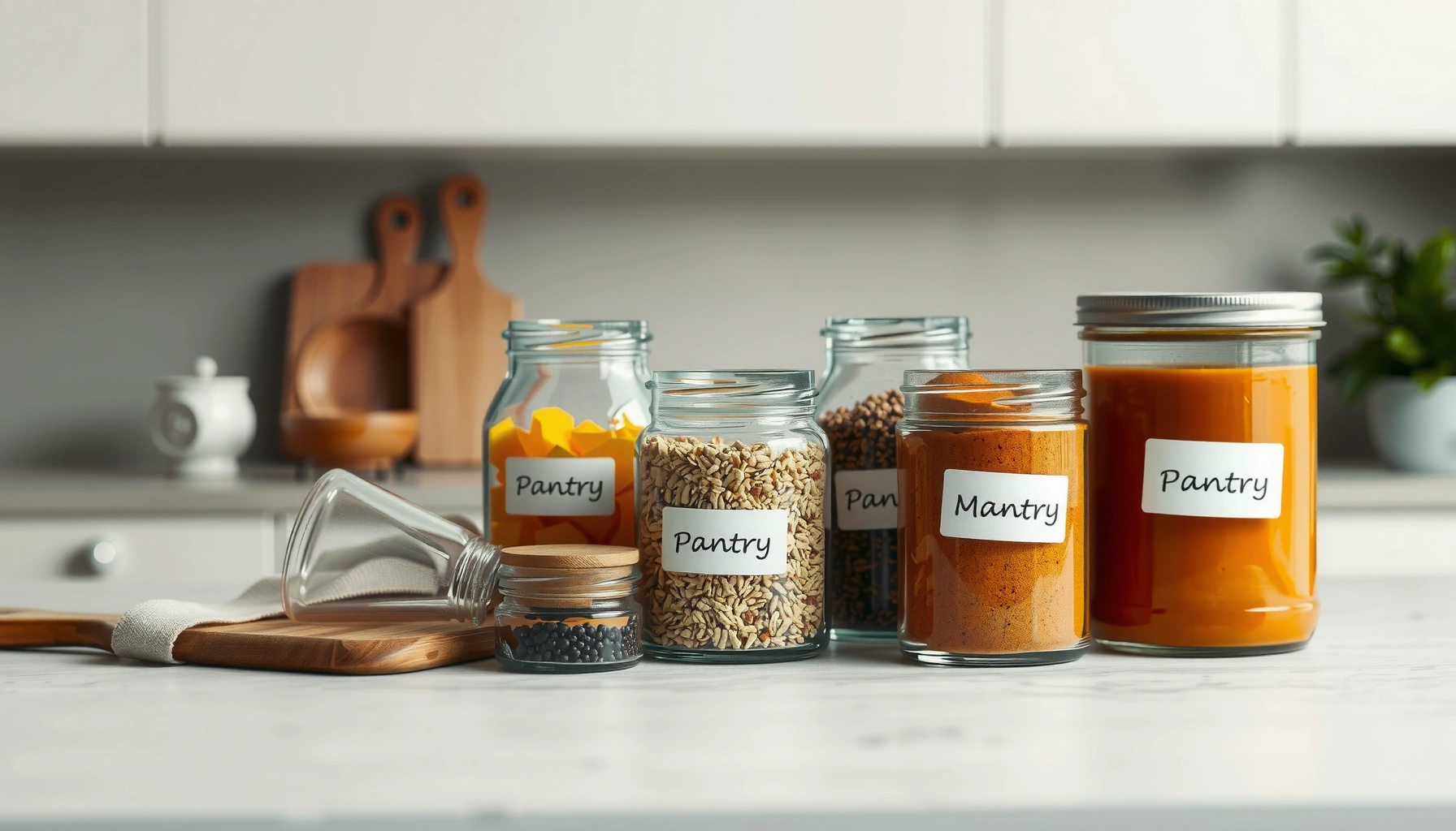 Glass Jar Organization: Simple Steps for a Neat, Organized Space