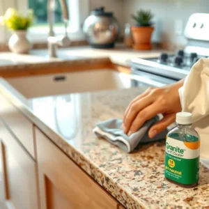 How to Clean Granite Countertops: Simple, Safe Steps