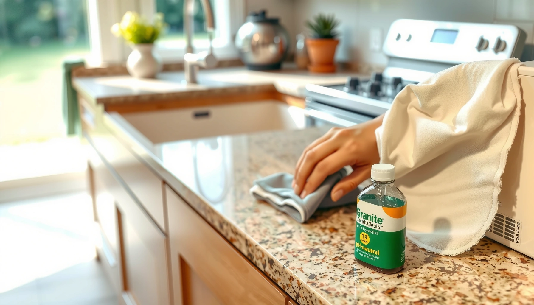 How to Clean Granite Countertops: Simple, Safe Steps