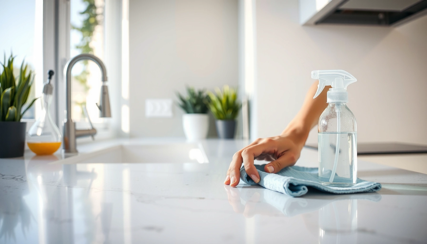 How to Clean Quartz Countertops: Simple, Safe Steps